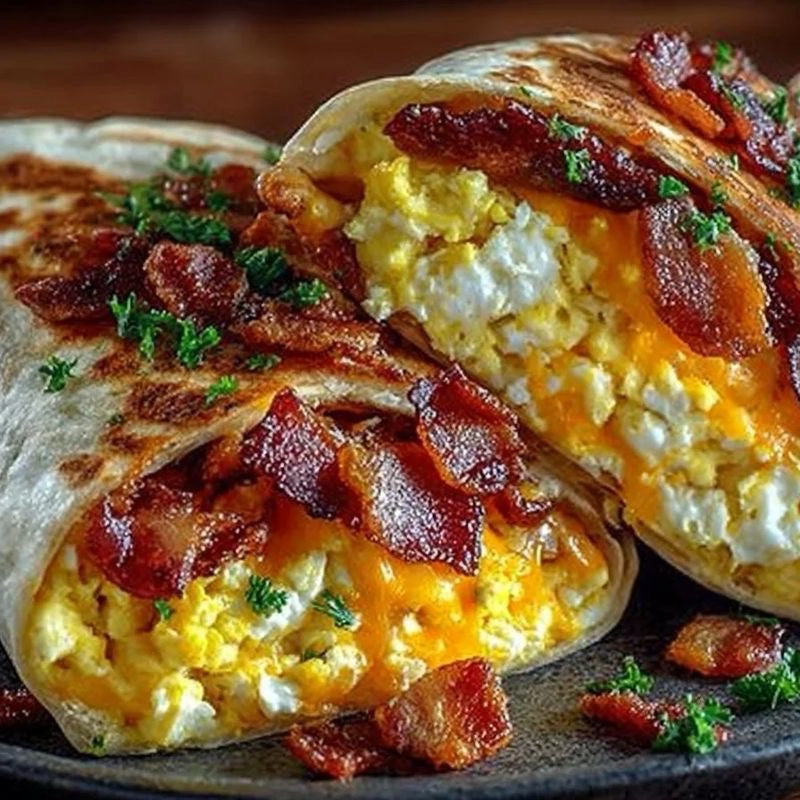 Bacon Breakfast Burrito