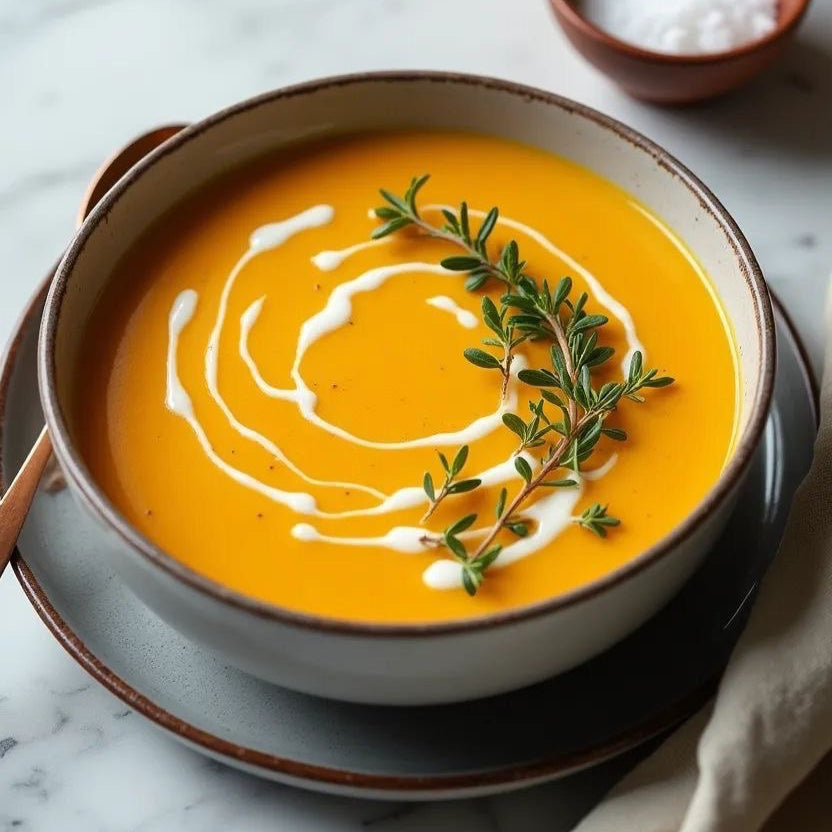 Roasted Butternut Squash Soup (GF, VG)