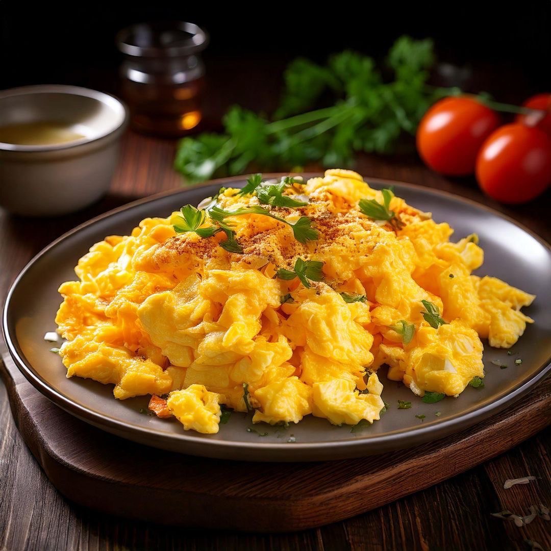 Fluffy Scrambled Eggs