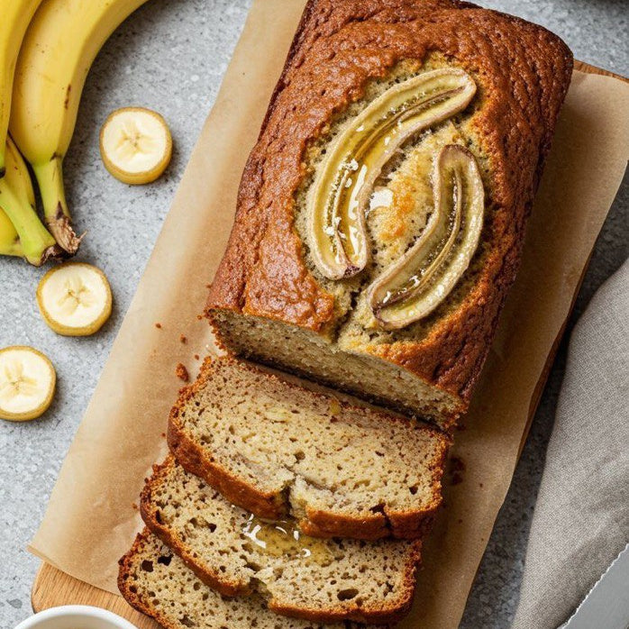 Banana Bread Slices (V)