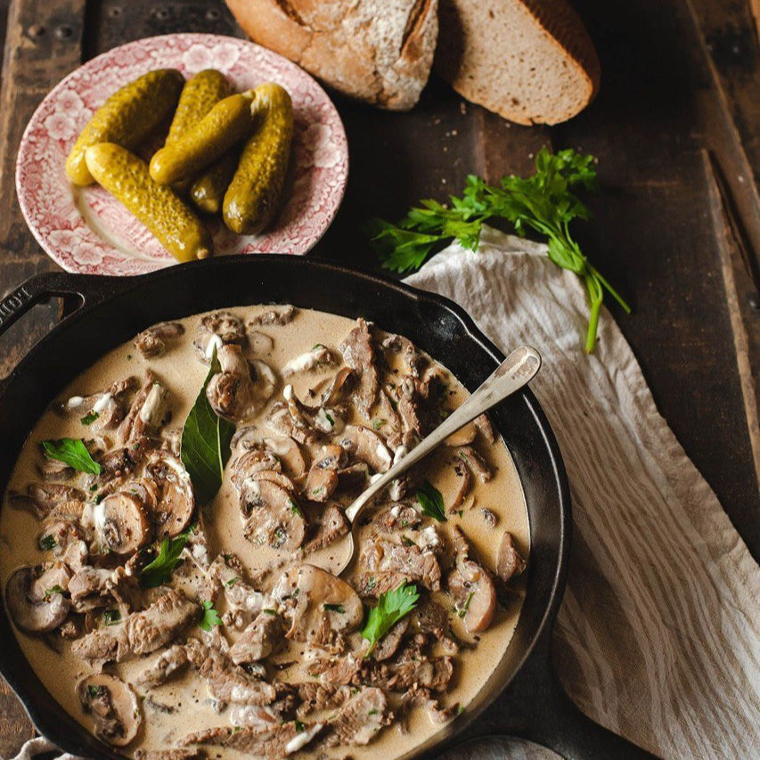 Beef Stroganoff