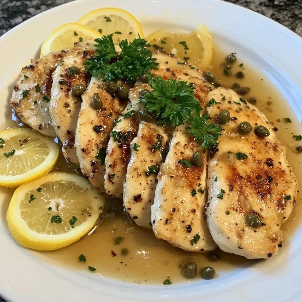 Classic Chicken Piccata (GF)