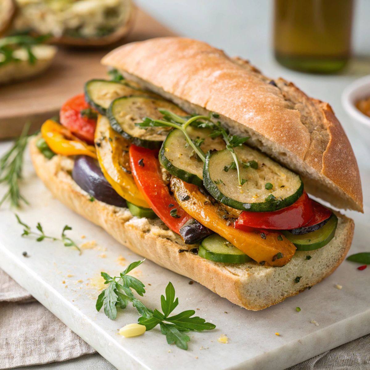 Vegetable Sandwich (V, VG)
