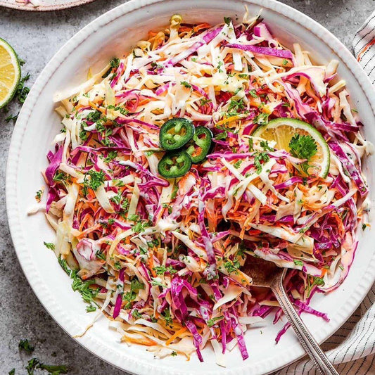 Coleslaw with Maple Dressing