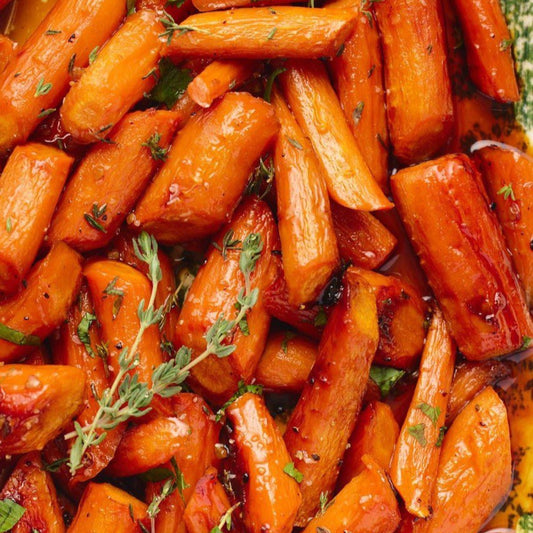 Maple-Glazed Carrots (GF, VG)