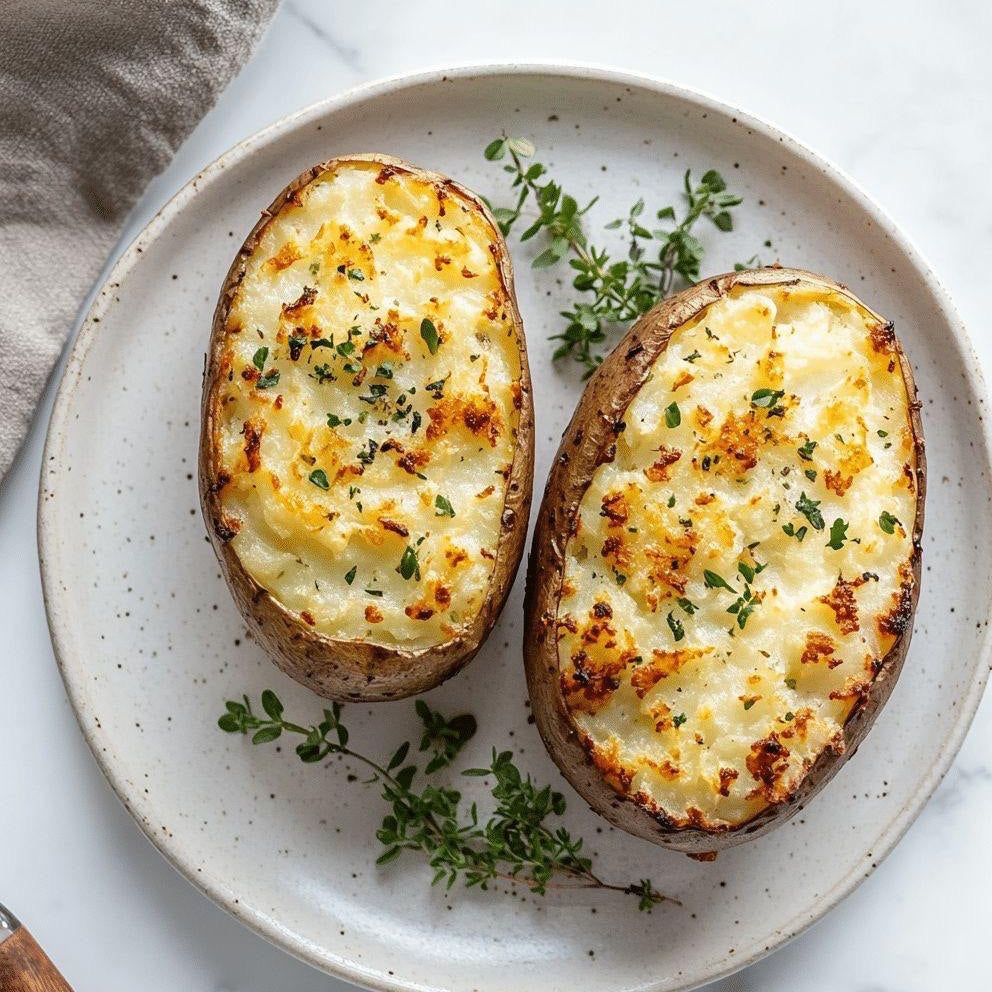 Twice-Baked Potatoes (V)