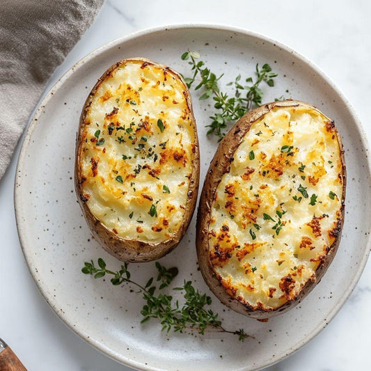 Twice-Baked Potatoes (V)