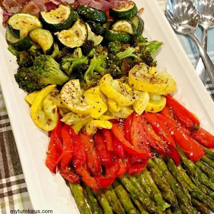 Roasted Seasonal Vegetables (GF, VG)