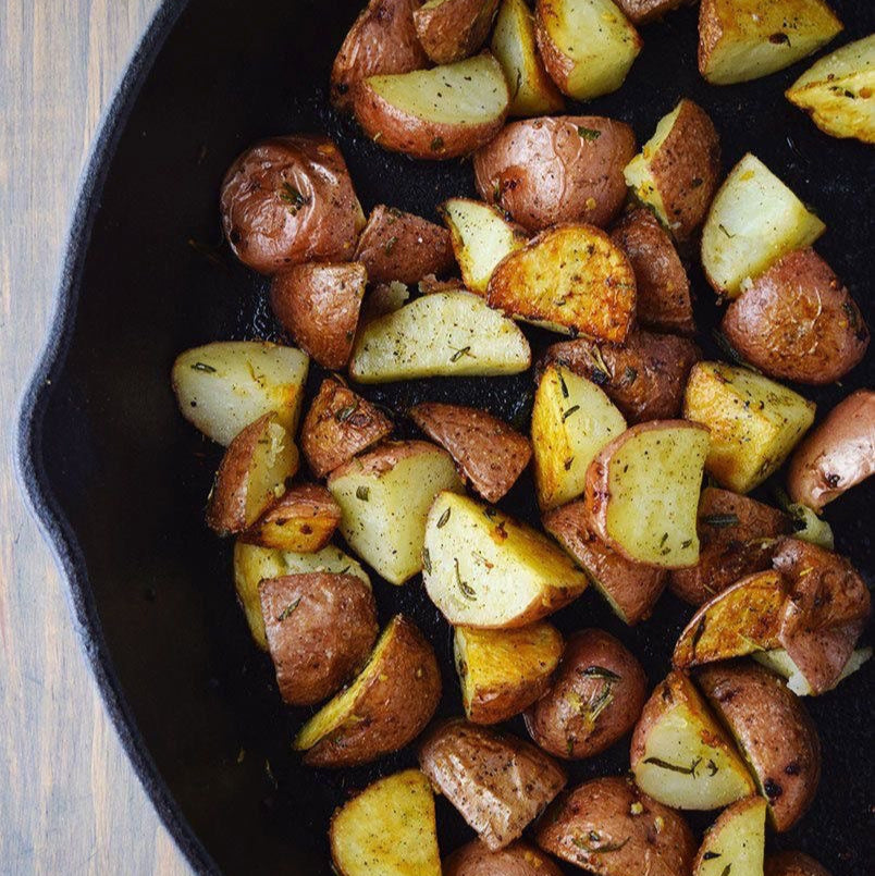 Roasted Potatoes with Rosemary (GF, VG)
