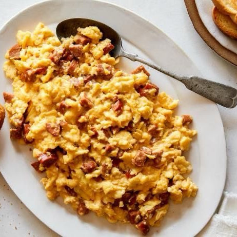 Bacon & Cheddar Scramble