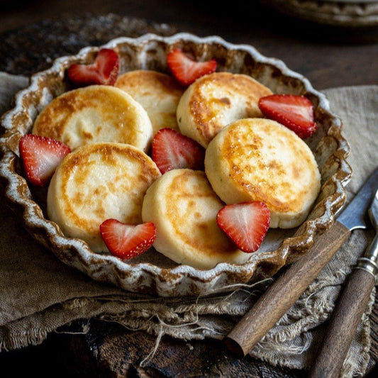 Syrnyky (Cottage Cheese Pancakes) (Eastern European)