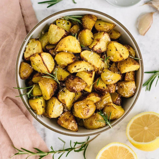 Lemon Roasted Potatoes (Greek / Mediterranean)