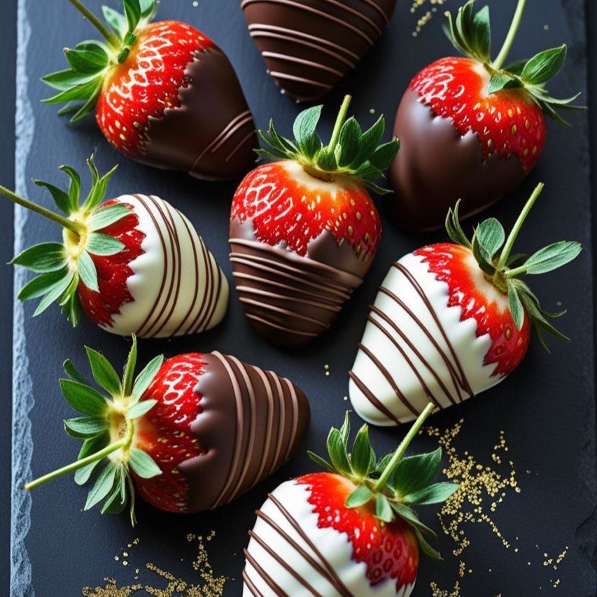 Chocolate-Covered Strawberries (GF, V)