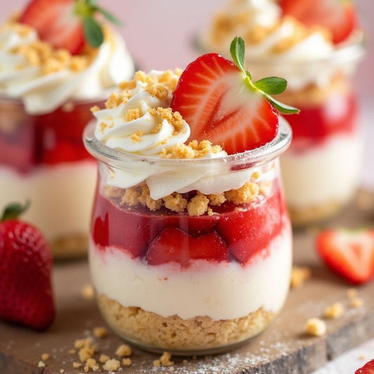 Strawberry Shortcake Cups (V)