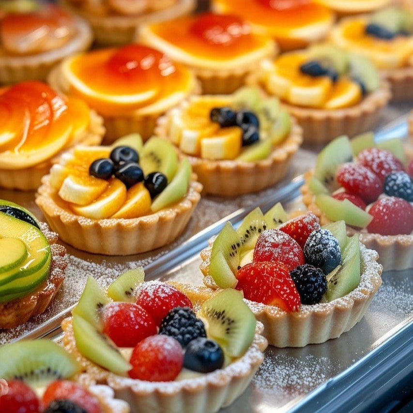 Seasonal Fruit Tarts (V)