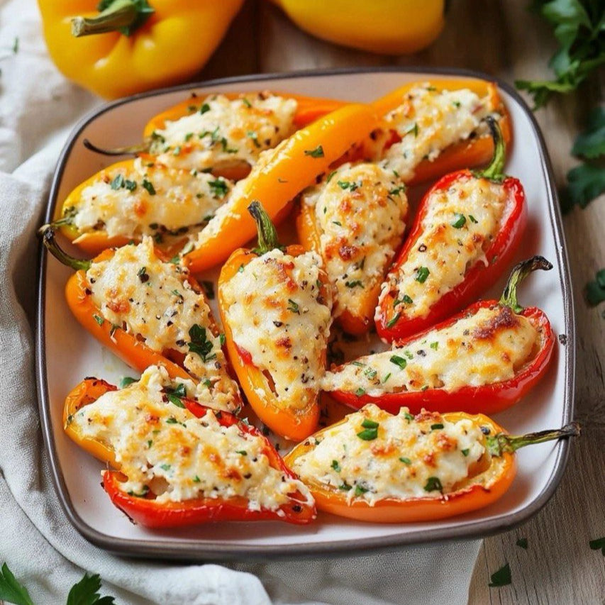 Stuffed Mini Peppers (V, GF)