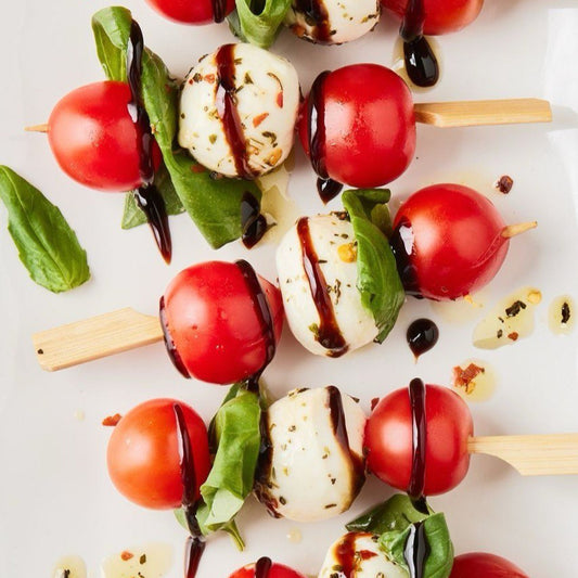 Caprese Skewers (V, GF)