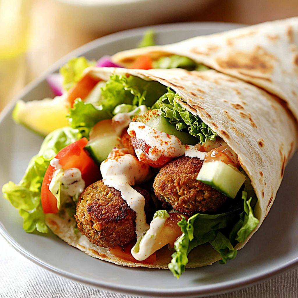 Falafel Wrap (V, VG)