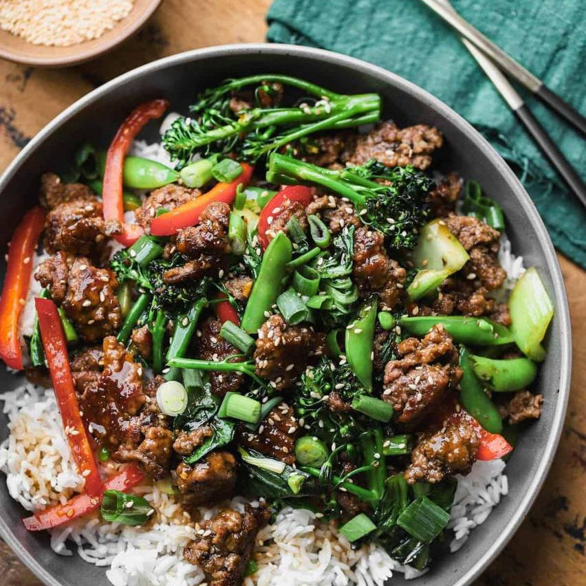 Beef Teriyaki Bowl (Meat)