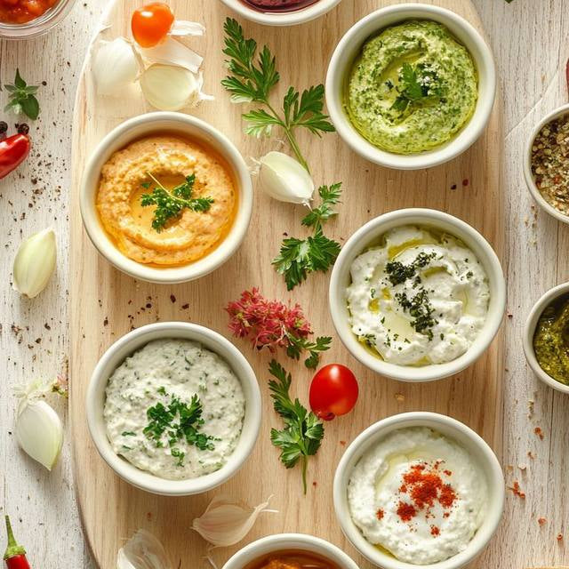 Popular Dips (BBQ, Ranch, Hot Sauce, Maple Mustard, Honey Garlic)