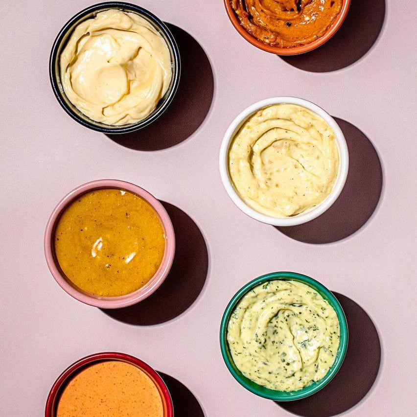 Basic Sauces (Ketchup, Mayo, Mustard, Relish)