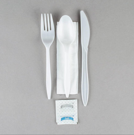 Disposable Cutlery & Plate Set