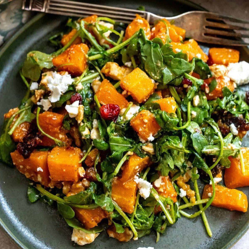 Maple roasted Squash Salad